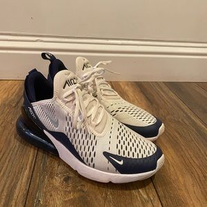 Nike Men’s Airmax 270 White, Blue, Black | Size 8.5